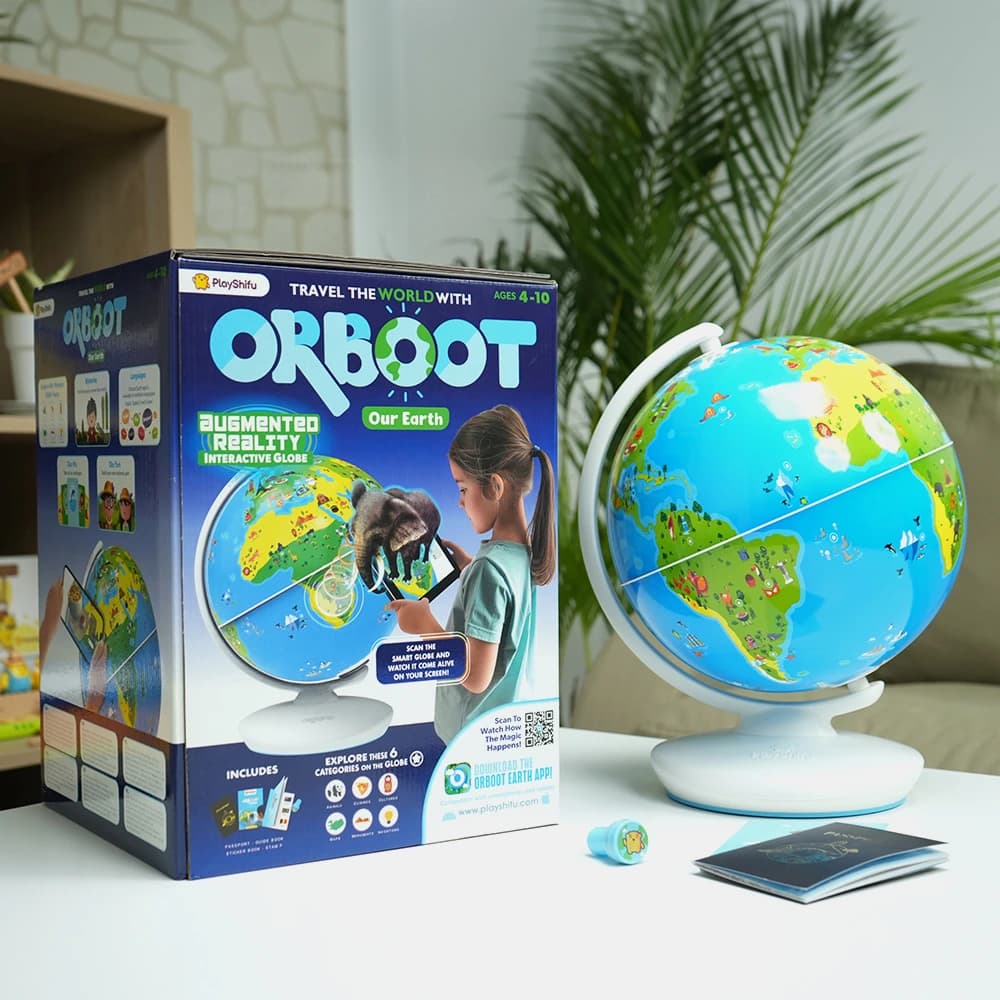 Orboot Earth | AR Interactive Globe Toy | PlayShifu