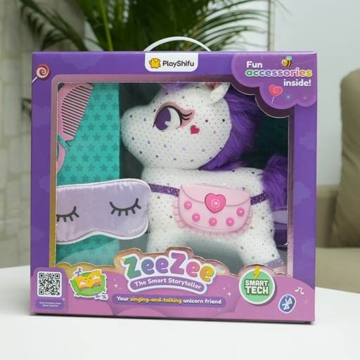 Lovabies ZeeZee | Stuffed Unicorn Plush | Talking, Singing, Storytelling